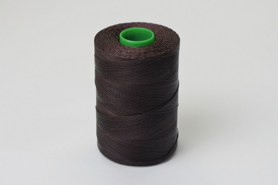 Нитки швейні Amann вощена баклажановий темний 0.8 мм