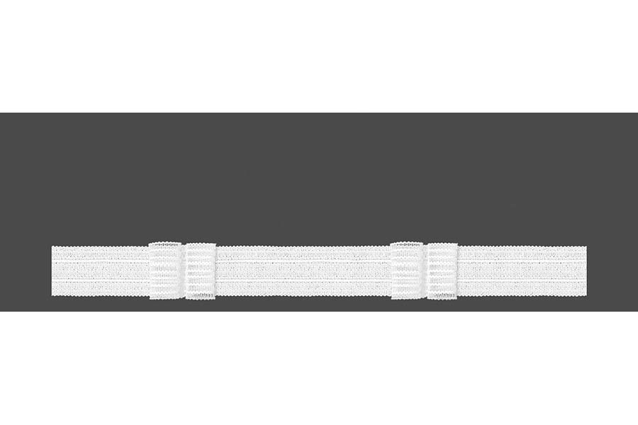 Тасьма для збірки 25 мм велкро, коеф. 1:2, бантова