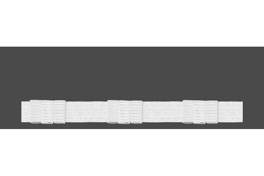 Тасьма для збірки 25 мм велкро, коеф. 1:2,5, бантова