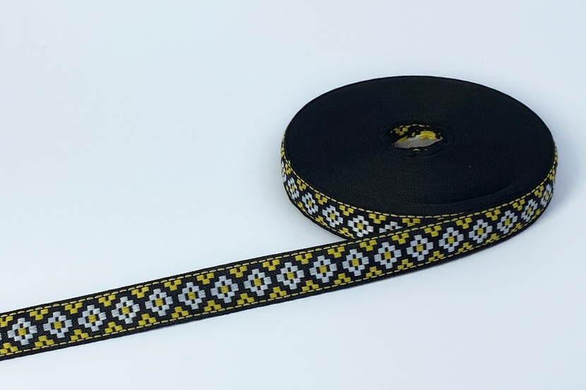 Тасьма 17 мм жовтий 4В124-19-1369/9999