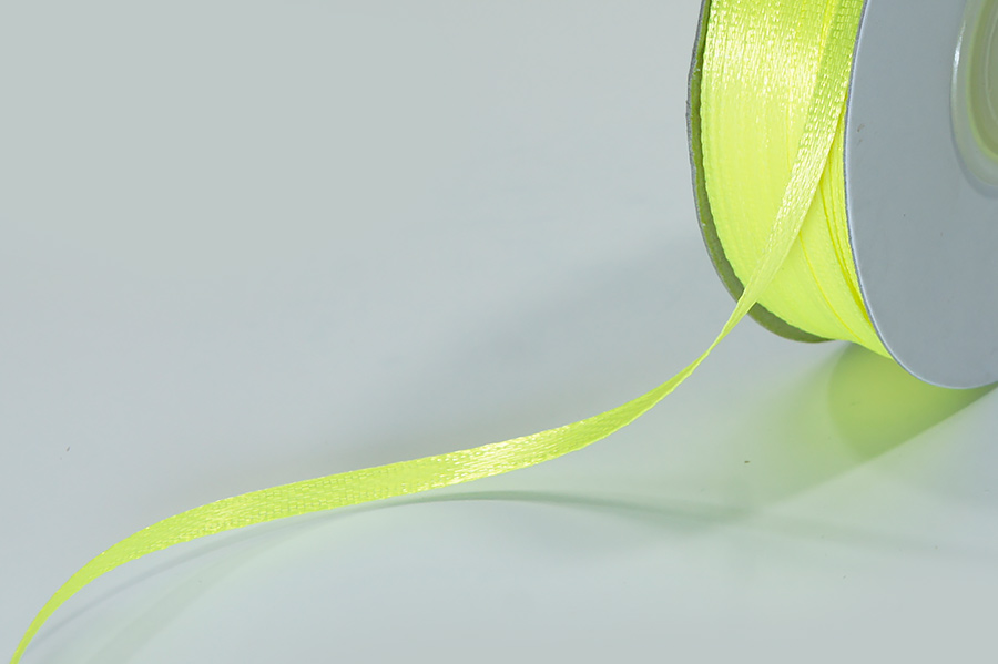 Стрічка на катушці 3 мм MH салатовий кислотний