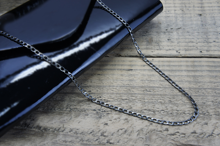 Ланцюг 5х8,5 мм декоративний MH чорний