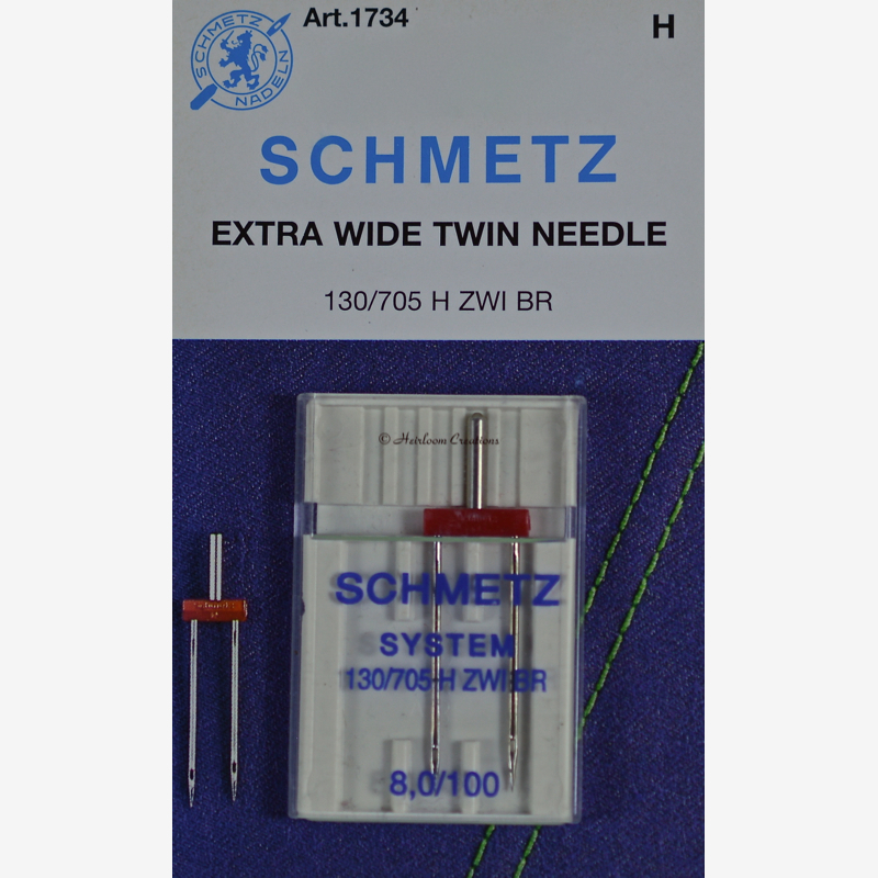 Голка подвійна універсальна №100 (8,0 мм) SCHMETZ подвійна голка