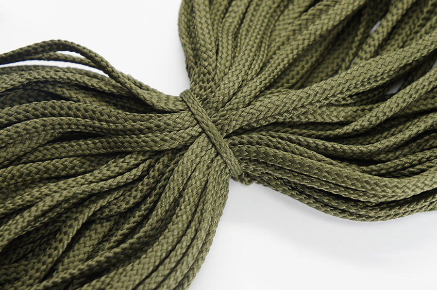 Шнур 7.0 мм для взуття 6-853 хакі