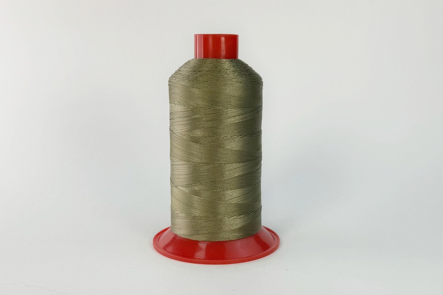 Нитки швейні №20 Barva високоміцні поліестер 100% хакі світлий 1400 м 7023-420/3-200-ПЕ-HS