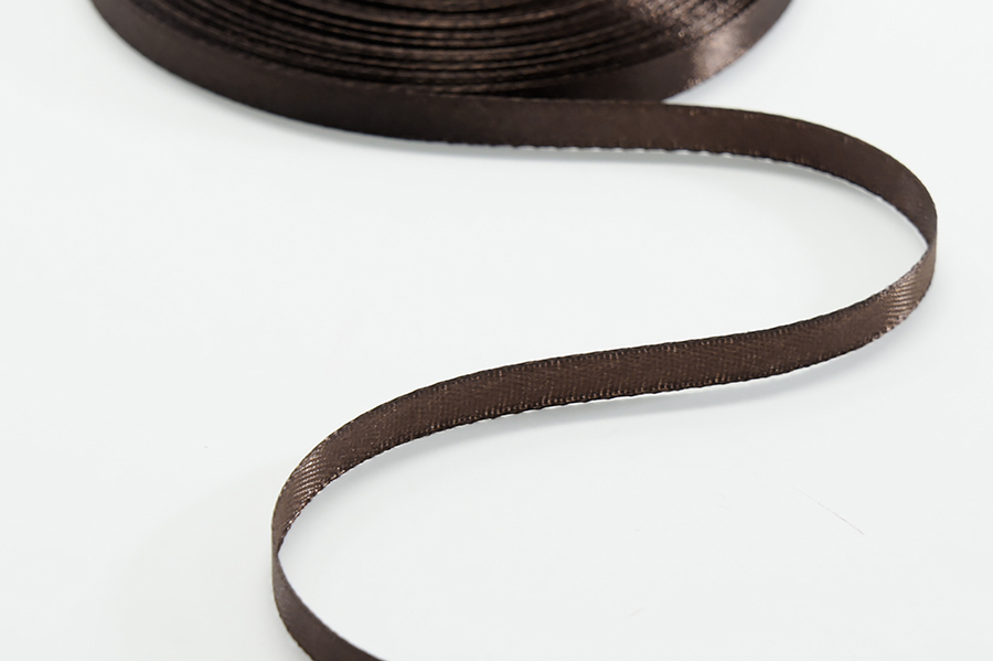 Стрічка 6 мм MH коричневий темний
