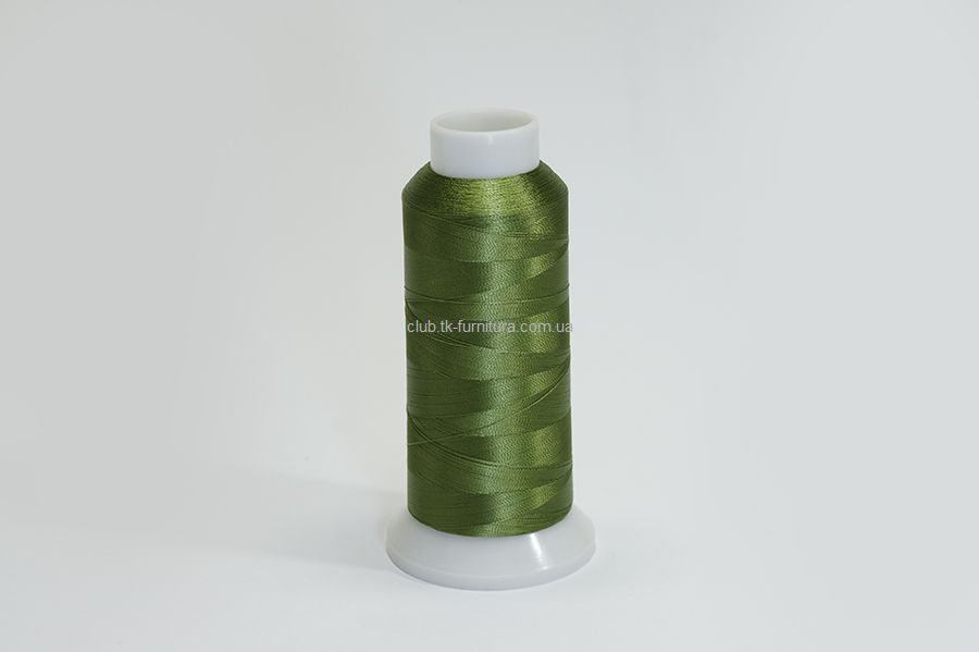 Нитки вишивальні MH 2742 м віскоза 100% зелений темний 5635