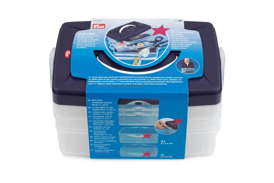 Органайзер (3 блоки з кришкою) PRYM 611126