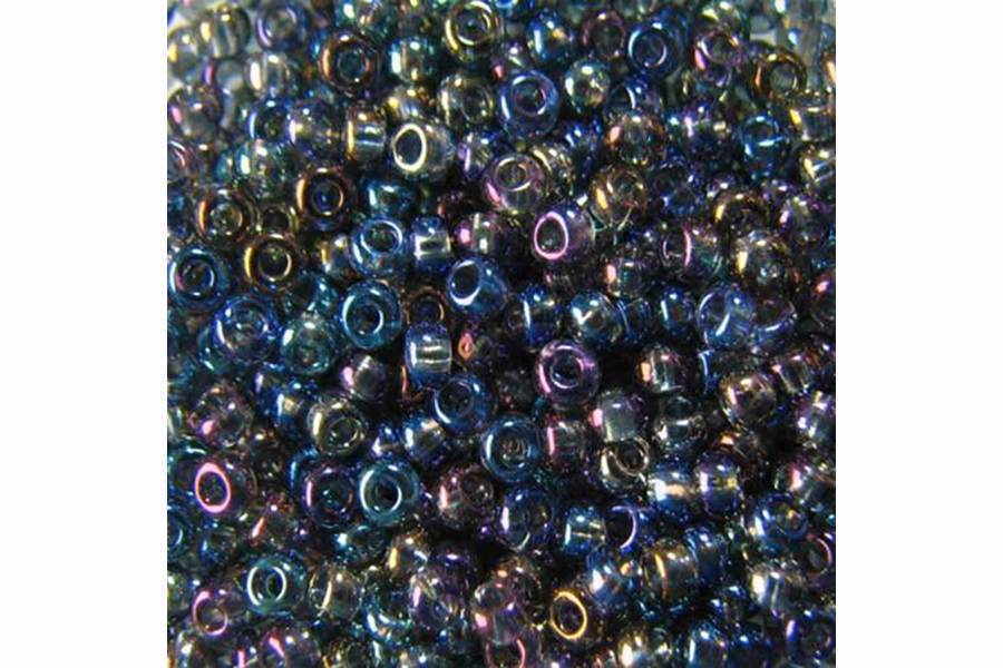 Бісер Preciosa 41010 №10 прозорий райдуга райдуга 2,3 мм
