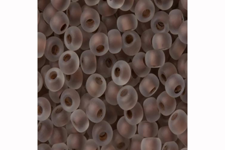 Бісер Preciosa 38318 №10 прозорий матовий какао 2,3 мм