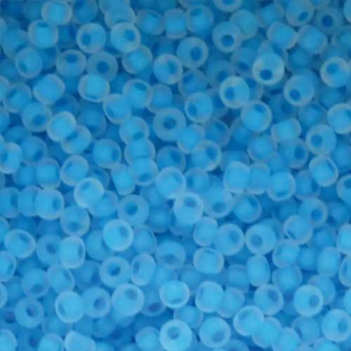 Бісер Preciosa 38365 №10 прозорий матовий блакитний 2,3 мм