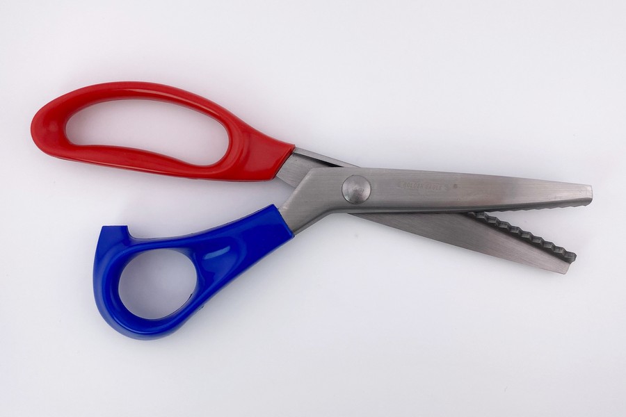 Ножиці 9" фігурні (зигзаг) MH 230 мм