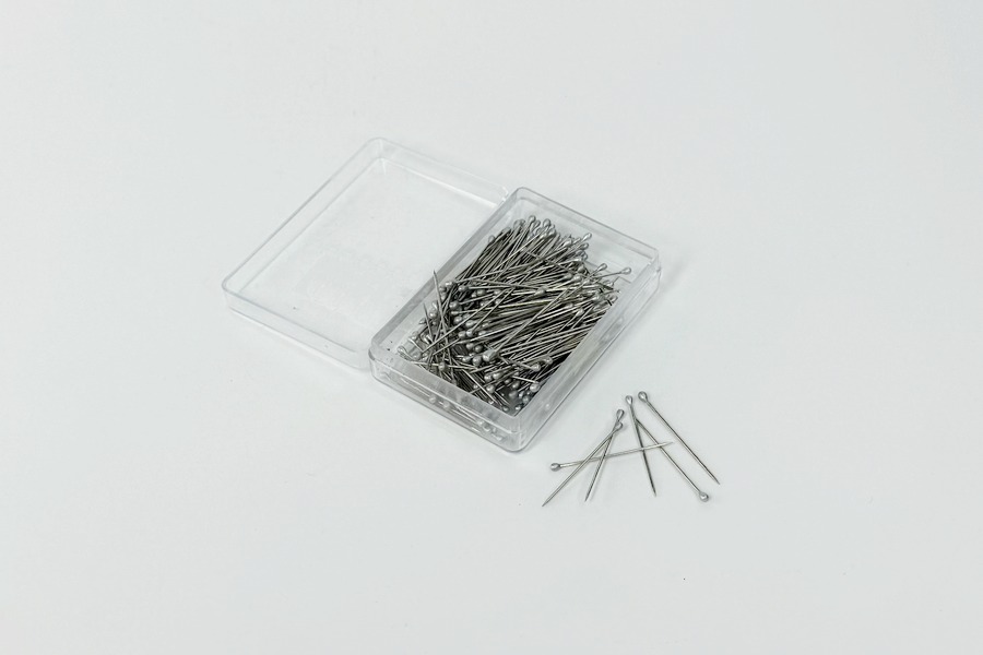 Шпильки (300 шт.) зі срібл.головкою 26 мм MH