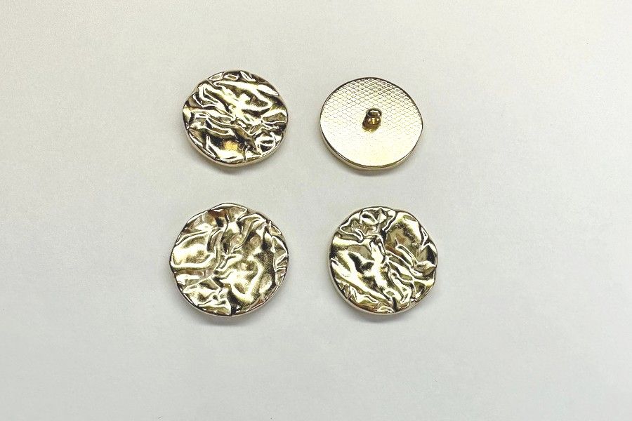 Гудзик на ніжці 25 мм Mertbutton золото SMB-263