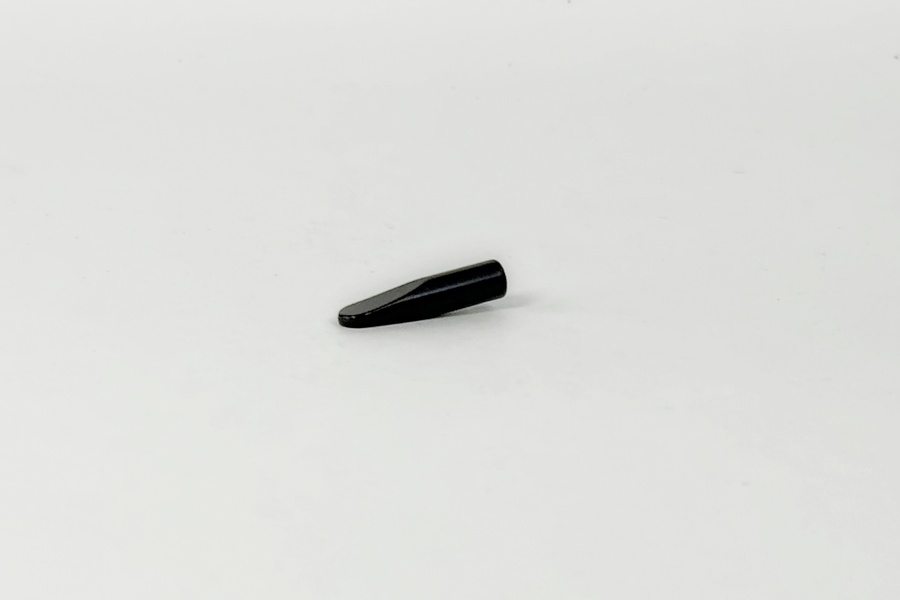 Наконечник для шнура СТ2715(метал) MH чорний 25.1х5,8 мм