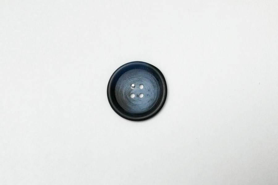 Гудзик 28 мм Mertbutton 4 отвори класичний різнокольоровий 2607-44-13