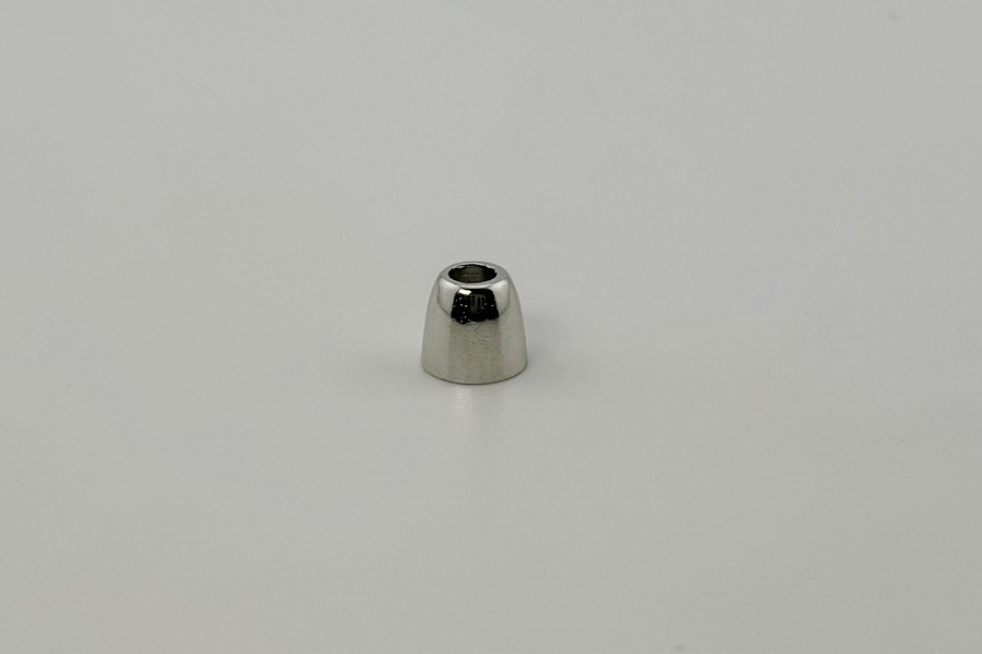 Наконечник для шнура 8х9 мм Mertbutton одинарний нікель