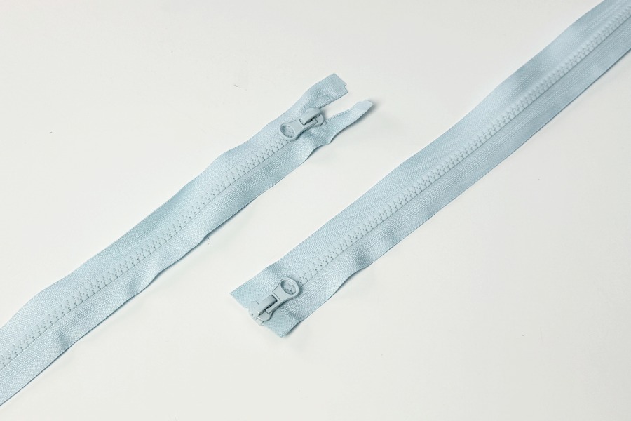 Блискавка MH Тип 5, 2 замка блакитний світлий 75 см