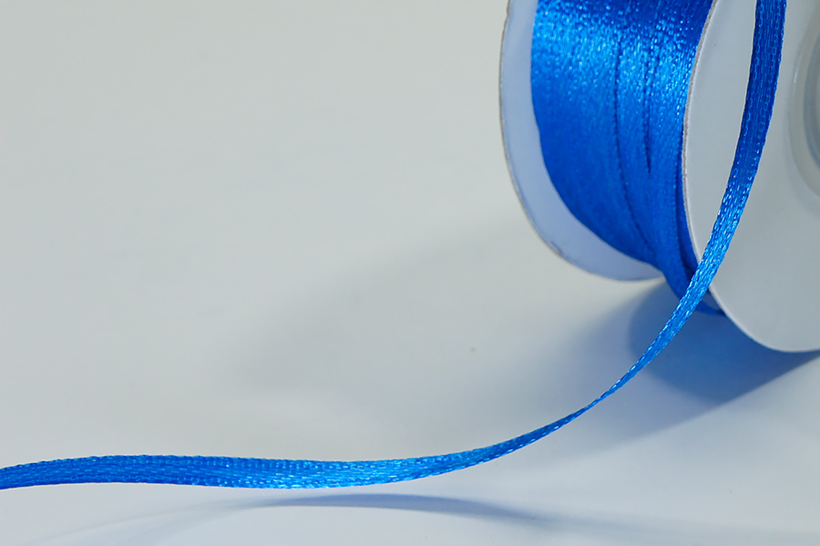 Стрічка на катушці 3 мм MH волошковий