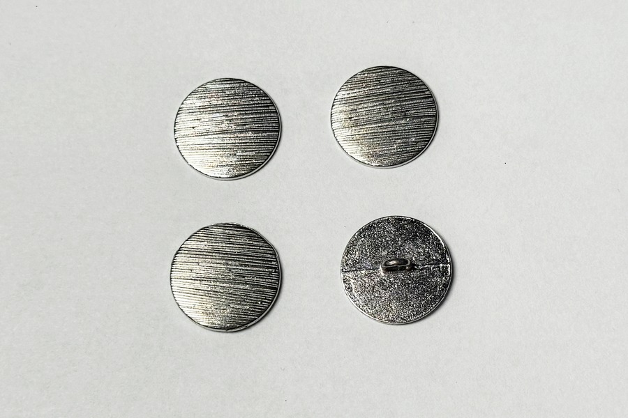 Гудзик на ніжці 20 мм Mertbutton нікель UTS-61