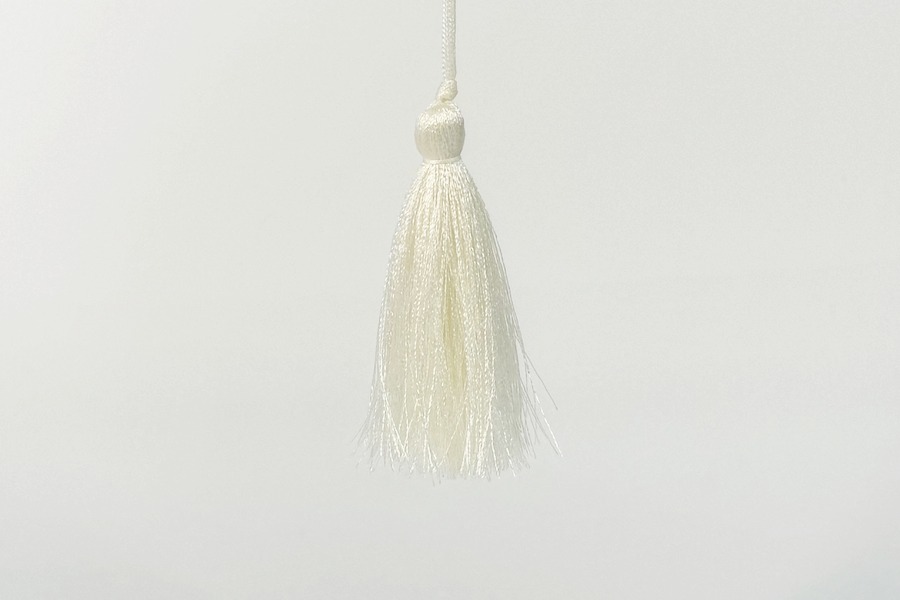 Китиці декоративні 70 мм Royal Smart кутаси молочний