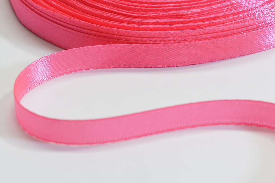 Стрічка 12 мм MH рожевий яскравий