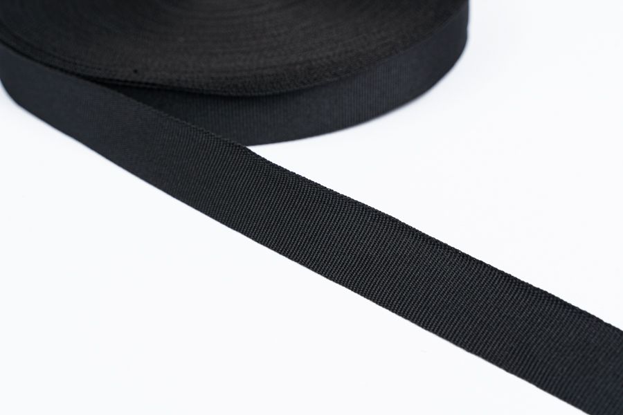 Стрічка прикладна 25 мм чорний