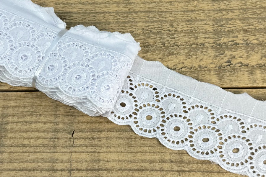 Прошва бавовна 65 мм SinemBro прошва 4BF62-65-white