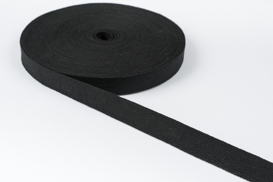 Стрічка 25 мм чорний ФХБ-25-0000