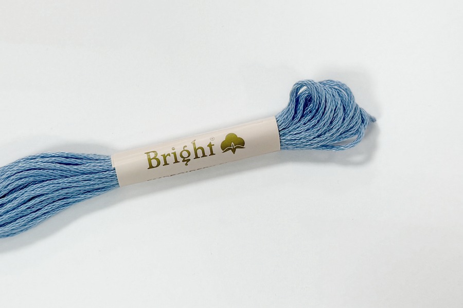 Муліне Bright бавовна блакитний яскравий 2706