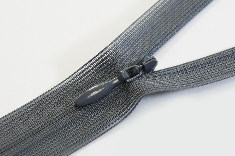 Блискавка YKK Тип 2 сірий темний 60 см