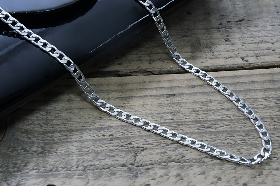 Ланцюг 6,5х10,5 мм декоративний MH срібло