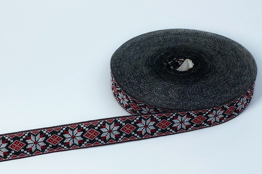 Тасьма 23 мм червоний 12В29-14-0812/0000