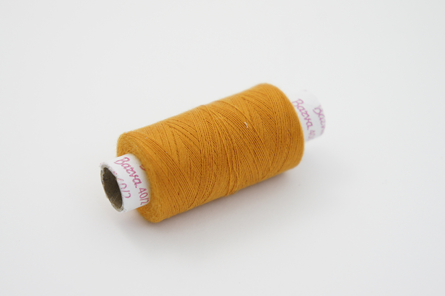 Нитки швейні №40/2 Barva поліестер 100% оранжевий 250 м 3023