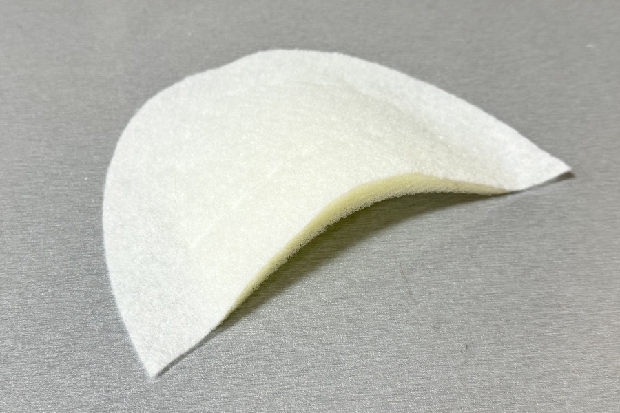 Підплечник 10 мм втачний не обшитий