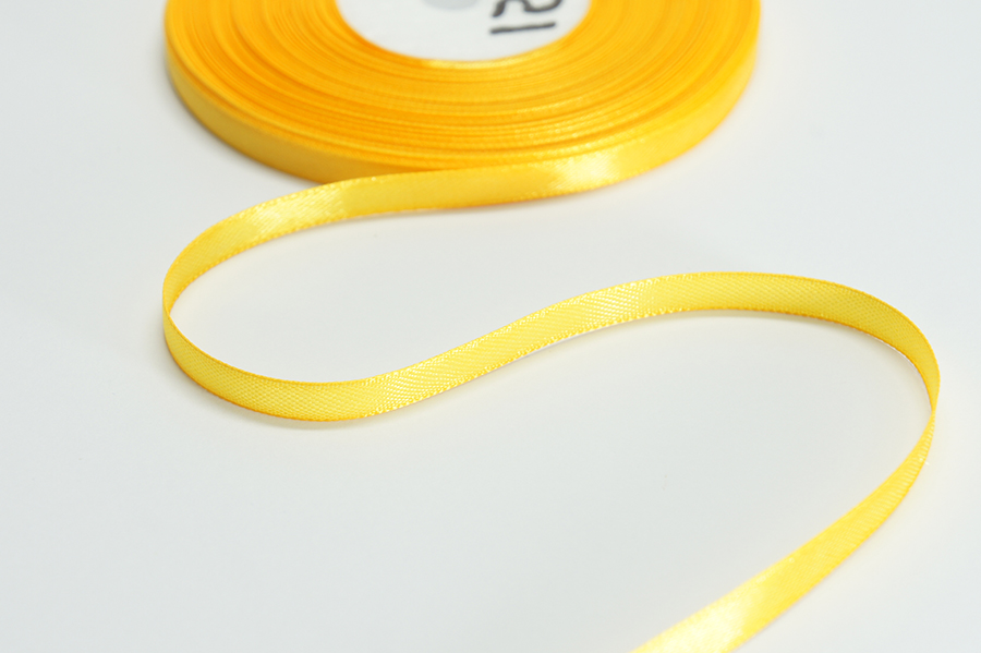 Стрічка 6 мм MH жовтий канарейковий