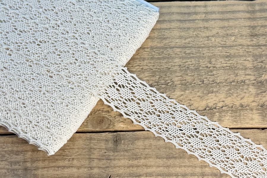 Мереживо бавовна 38 мм MH 6361-2367A-raw