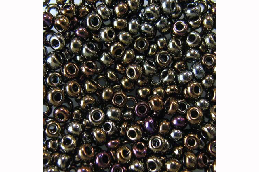 Бісер Preciosa 59115 №10 непрозорий ірис райдуга 2,3 мм