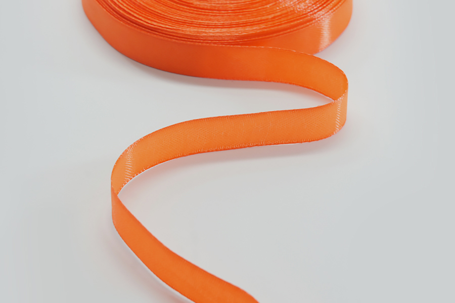 Стрічка 12 мм MH оранжевий кислотний