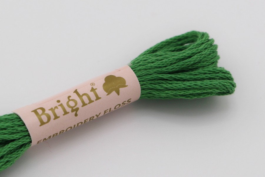 Муліне Bright бавовна зелений яскравий 3910