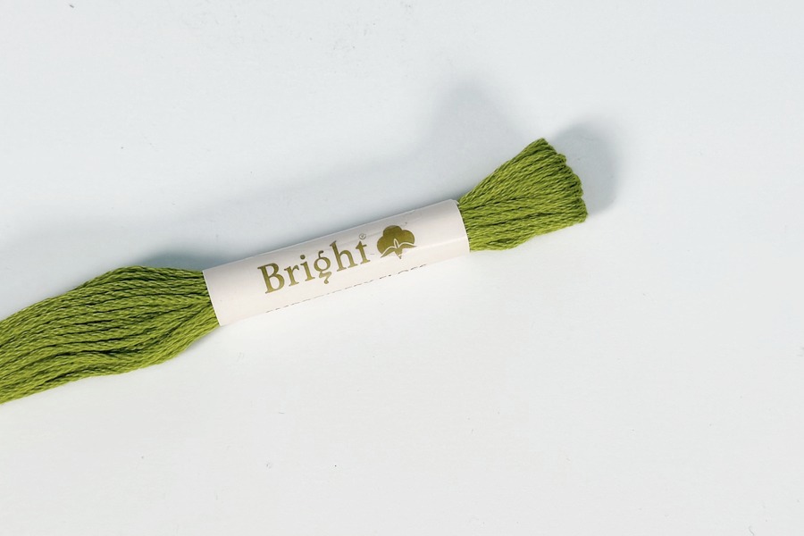 Муліне Bright бавовна зелений грушевий 4708