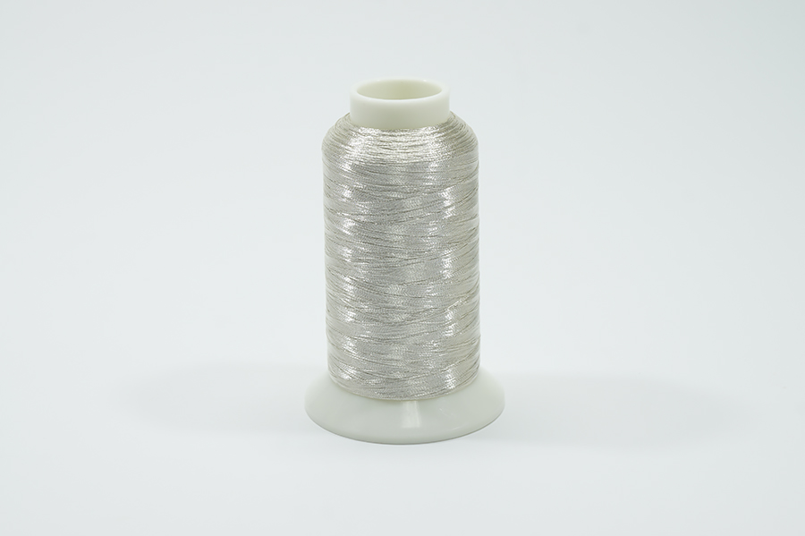 Нитка-люрекс Royal срібло 2500 м PS001-150-2500
