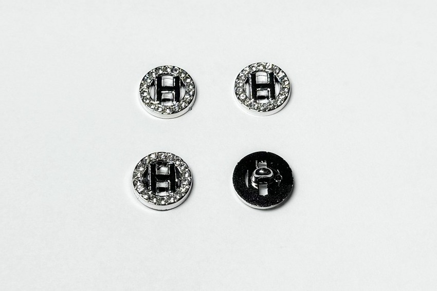 Гудзик на ніжці 20 мм Mertbutton металізований срібло BR-662-34-silv