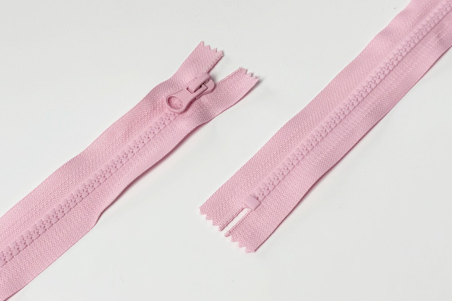 Блискавка MH Тип 5, нероз'ємні рожевий 18 см