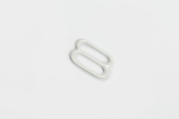 Пряжка-регулятор 15 мм MH білий