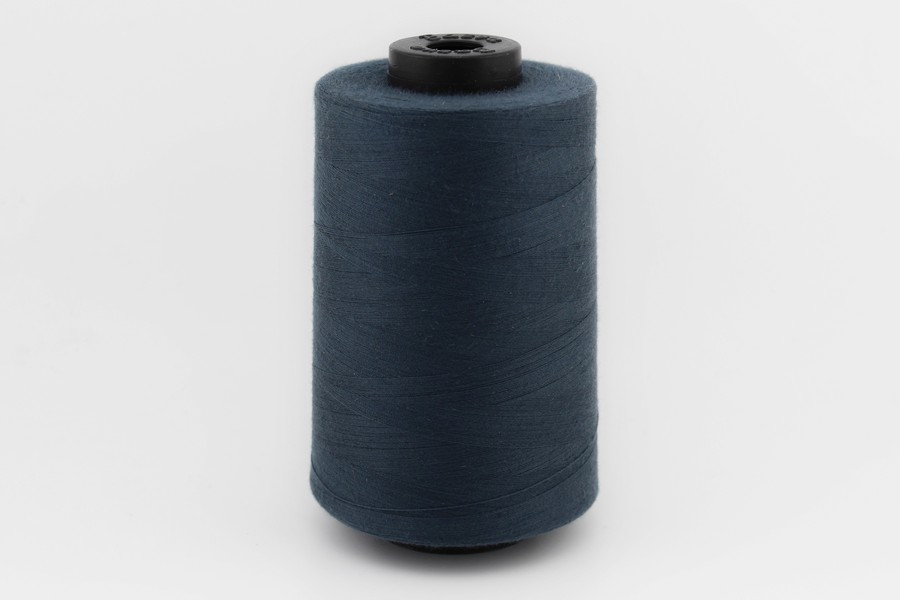 Нитки швейні №40/2 Barva штапельні поліестер 100% синій темний 5000 м 7777-40/2-5000-Б(5)