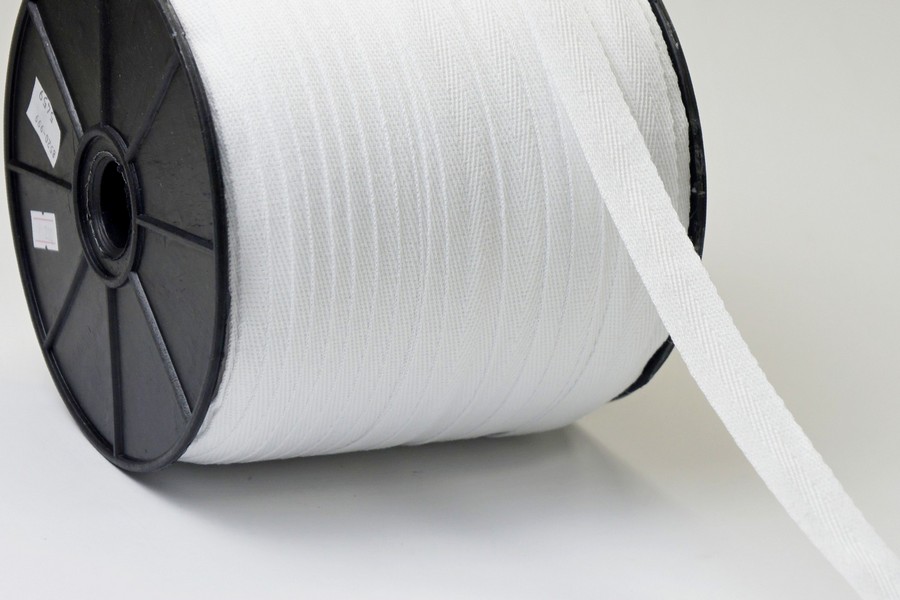 Стрічка кіперна 20 мм білий