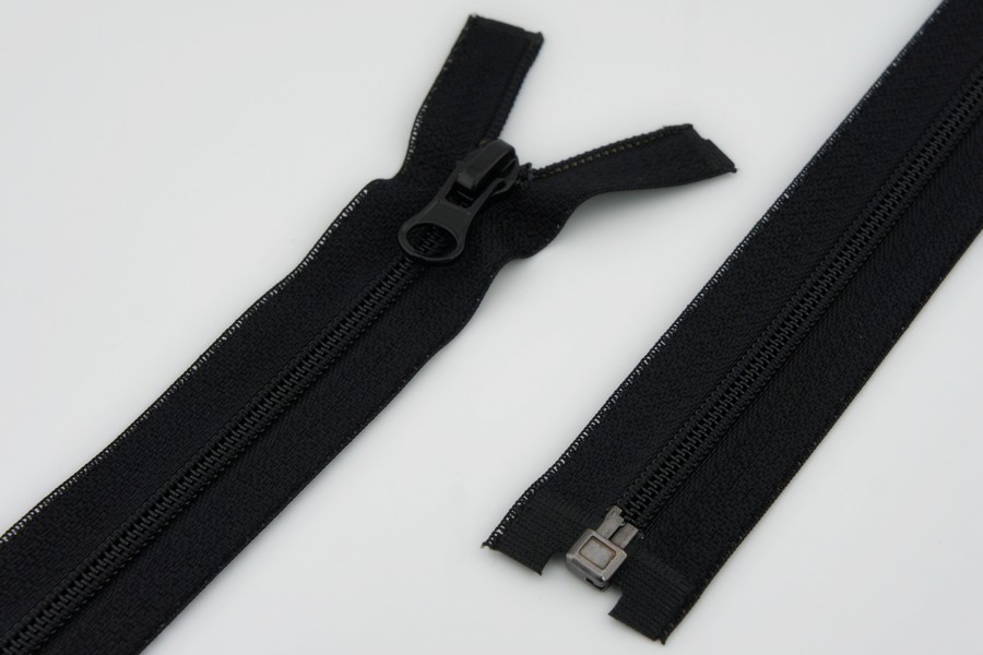 Блискавка Тип 6, 1 замок чорний 70 см