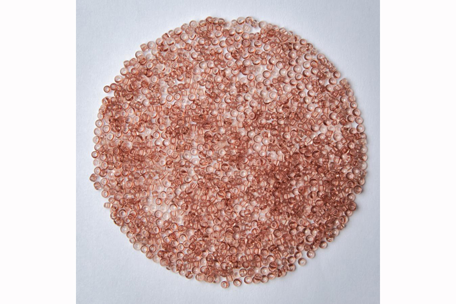 Бісер Preciosa 01111 №10 кришталь сольгель рудий 2,3 мм