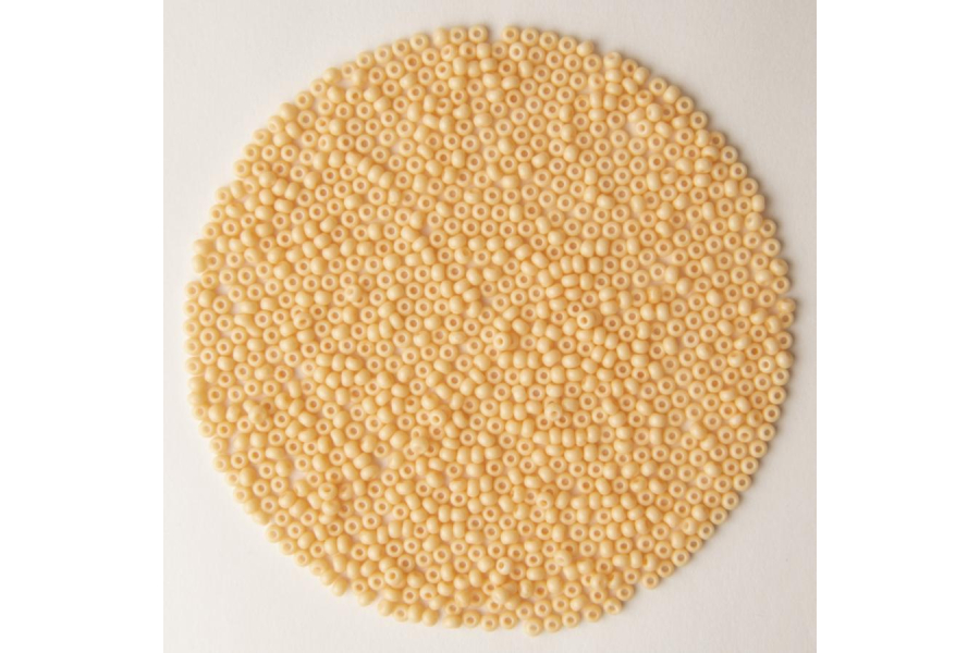 Бісер Preciosa 03283 №10 крейда кольоровий персиковий жовтий 2,3 мм
